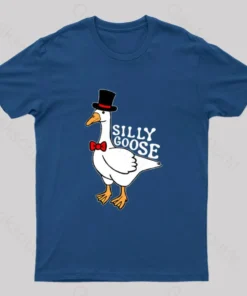 Silly Goose With Top Hat T-Shirt
