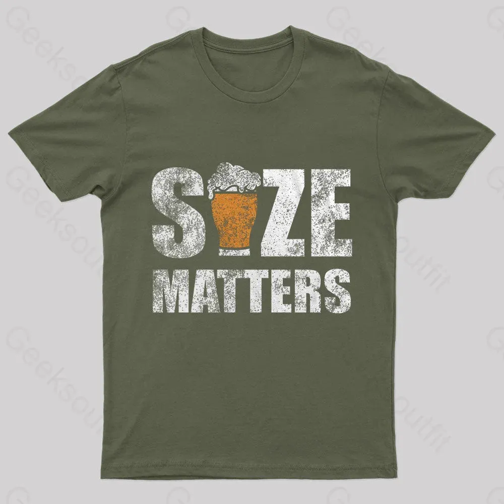 Size Matters Nerd T-Shirt - Image 2