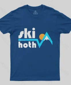 Alternative view of Ski Ice Planet T-Shirt