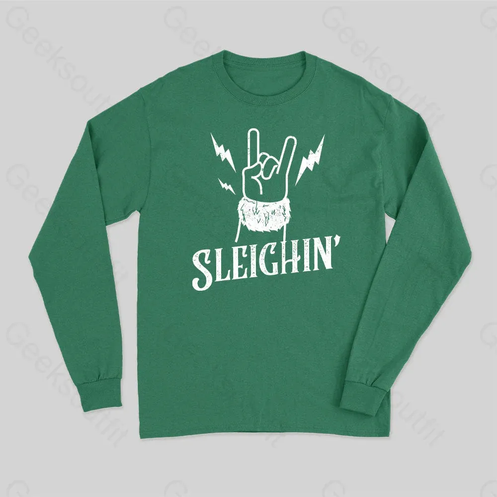 Sleighin Long Sleeve T-Shirt - Image 2