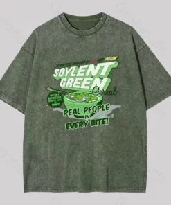 Soylent Green Cereal Washed T-shirt