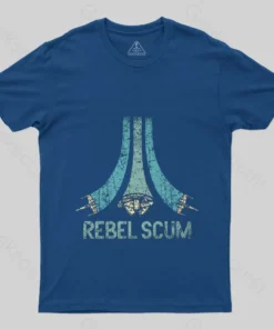 Alternative view of Space War Rebels T-Shirt