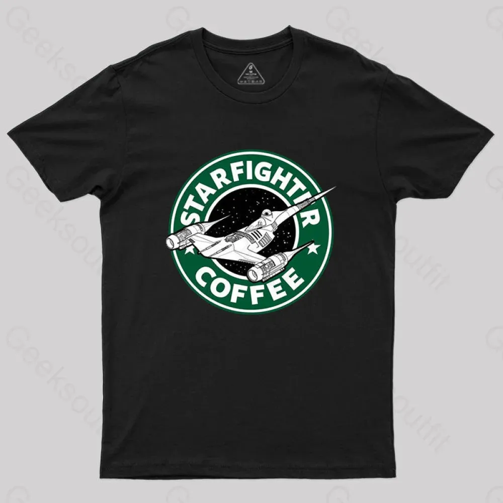 Starfighter Coffee T-Shirt - Image 3