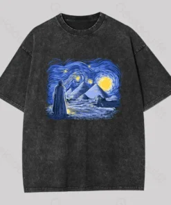 Alternative view of Starry Knight Washed T-shirt