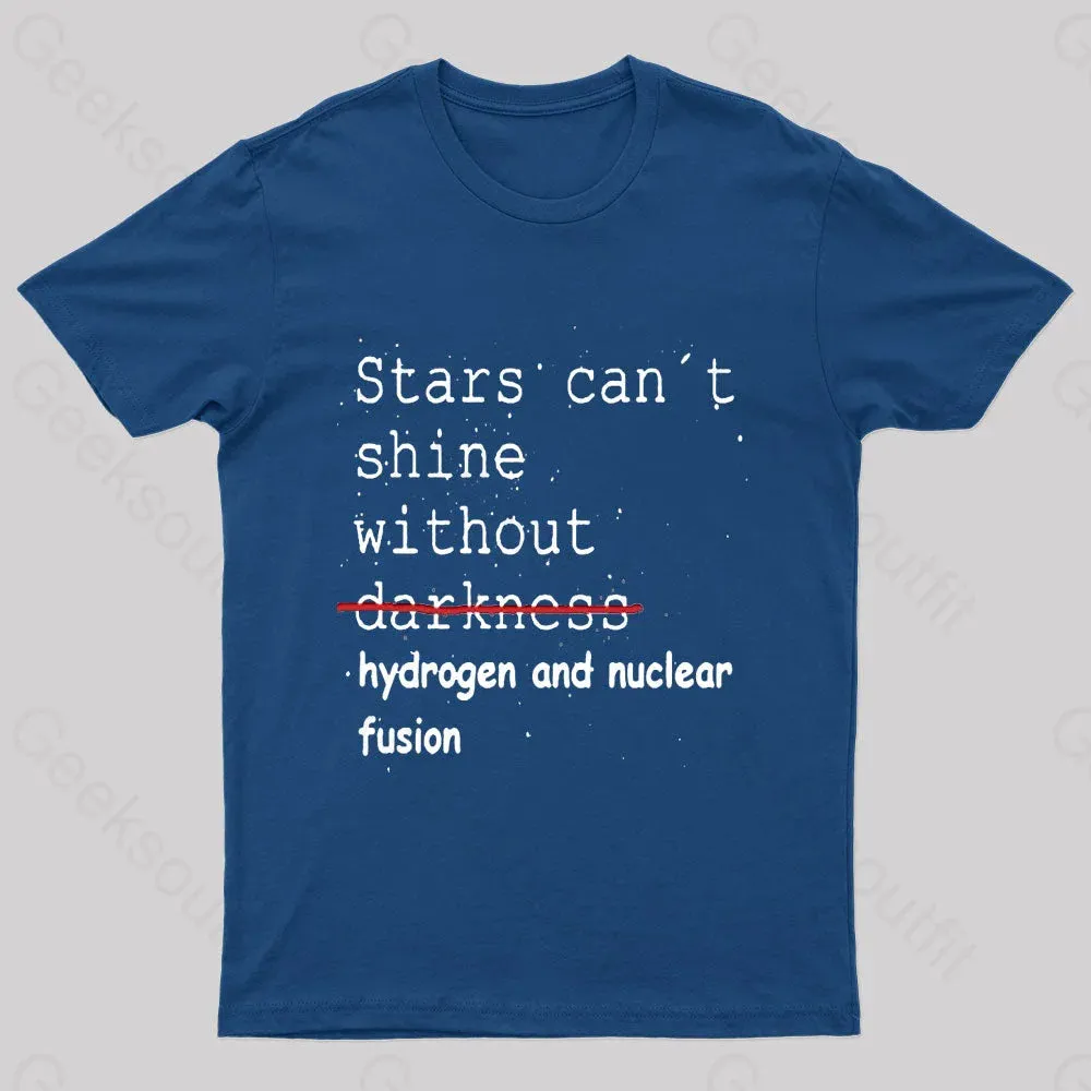 Stars Can't Shine Nerd T-Shirt - Image 3