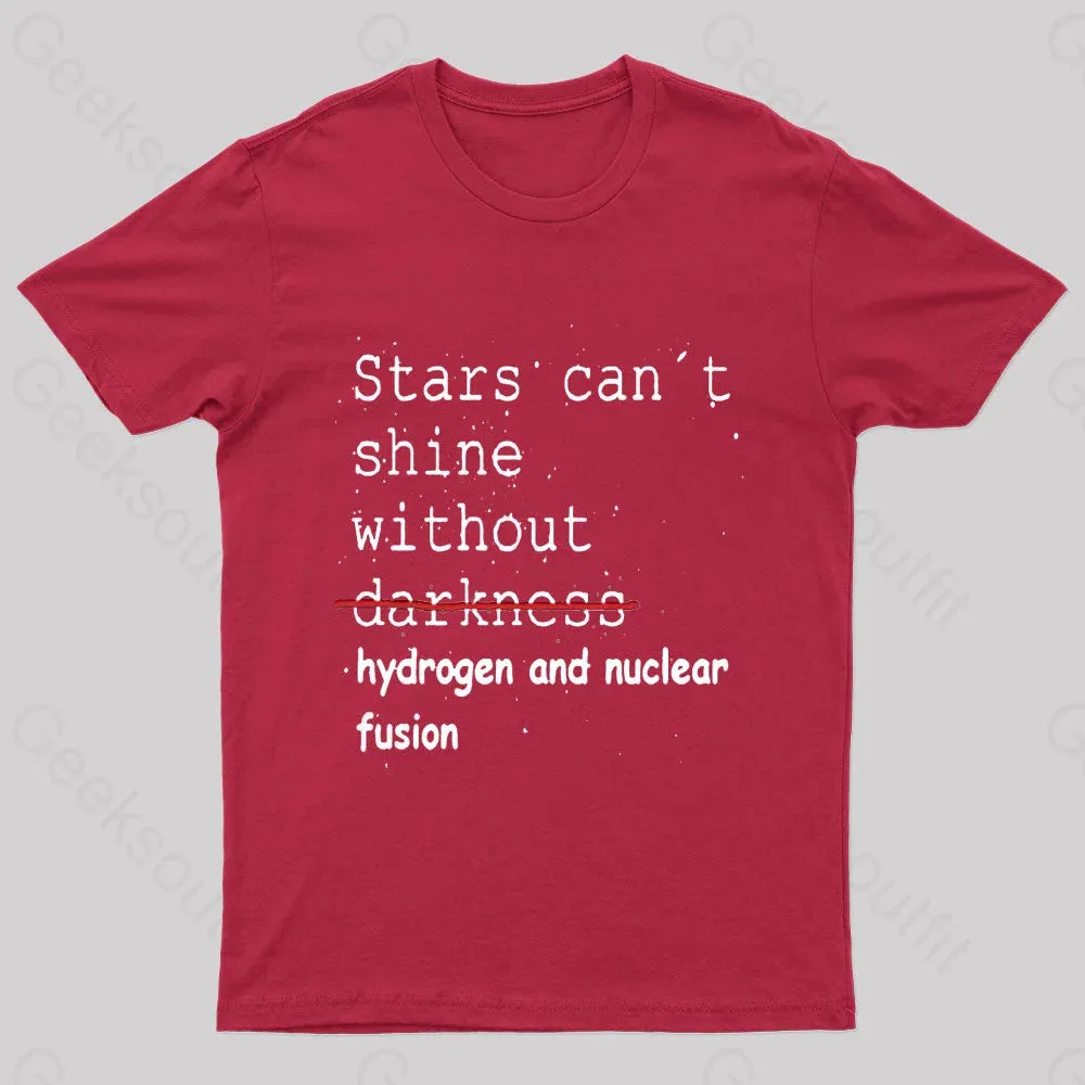 Stars Can't Shine Nerd T-Shirt - Image 5