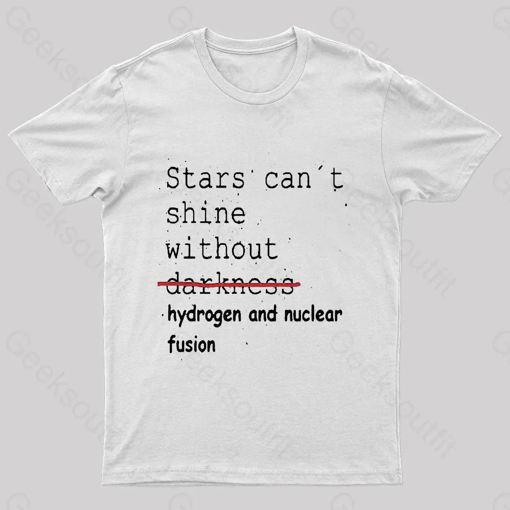 Stars Can't Shine Nerd T-Shirt - Image 6