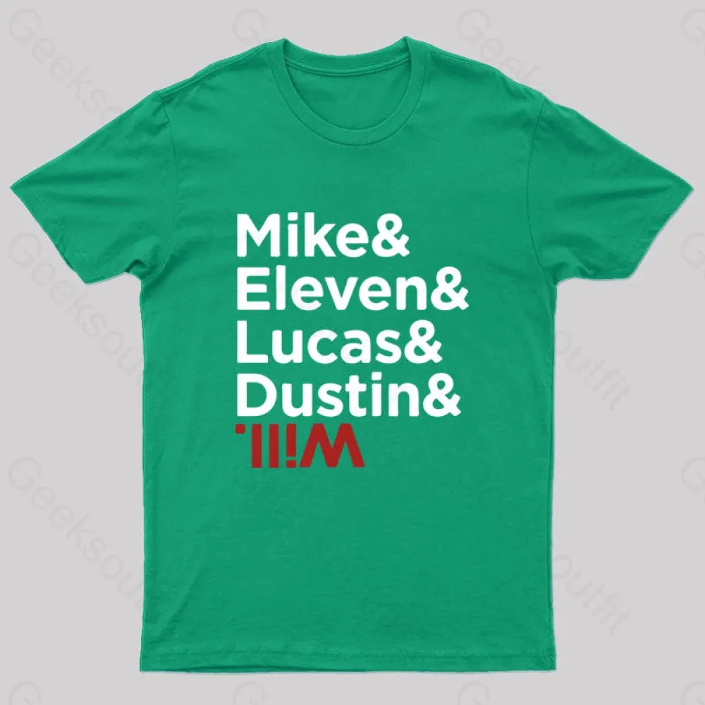 Stranger Kids Nerd T-Shirt - Image 6