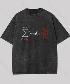 String Theory Geek Washed T-shirt