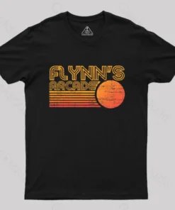 Sunset Flynns Arcade T-Shirt
