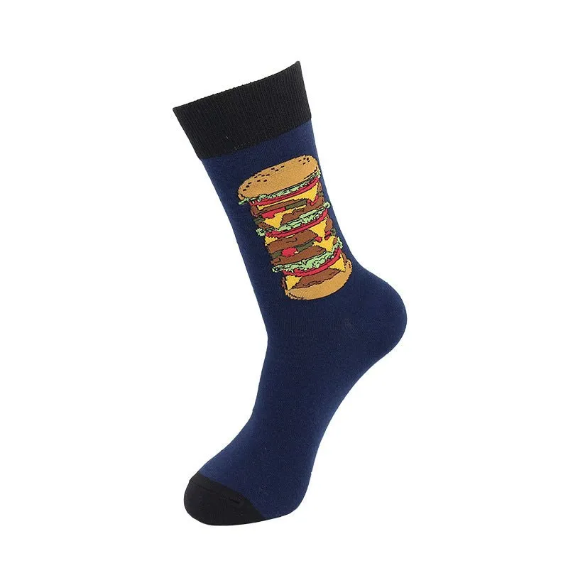 Super Hamburger Men's Crew Socks