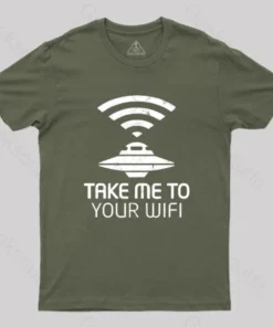 Alternative view of Take Me To Your WiFi T-Shirt