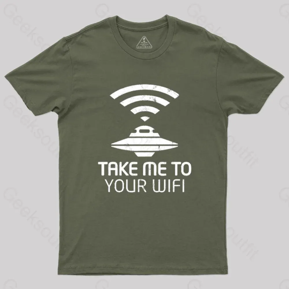 Take Me To Your WiFi T-Shirt - Image 2