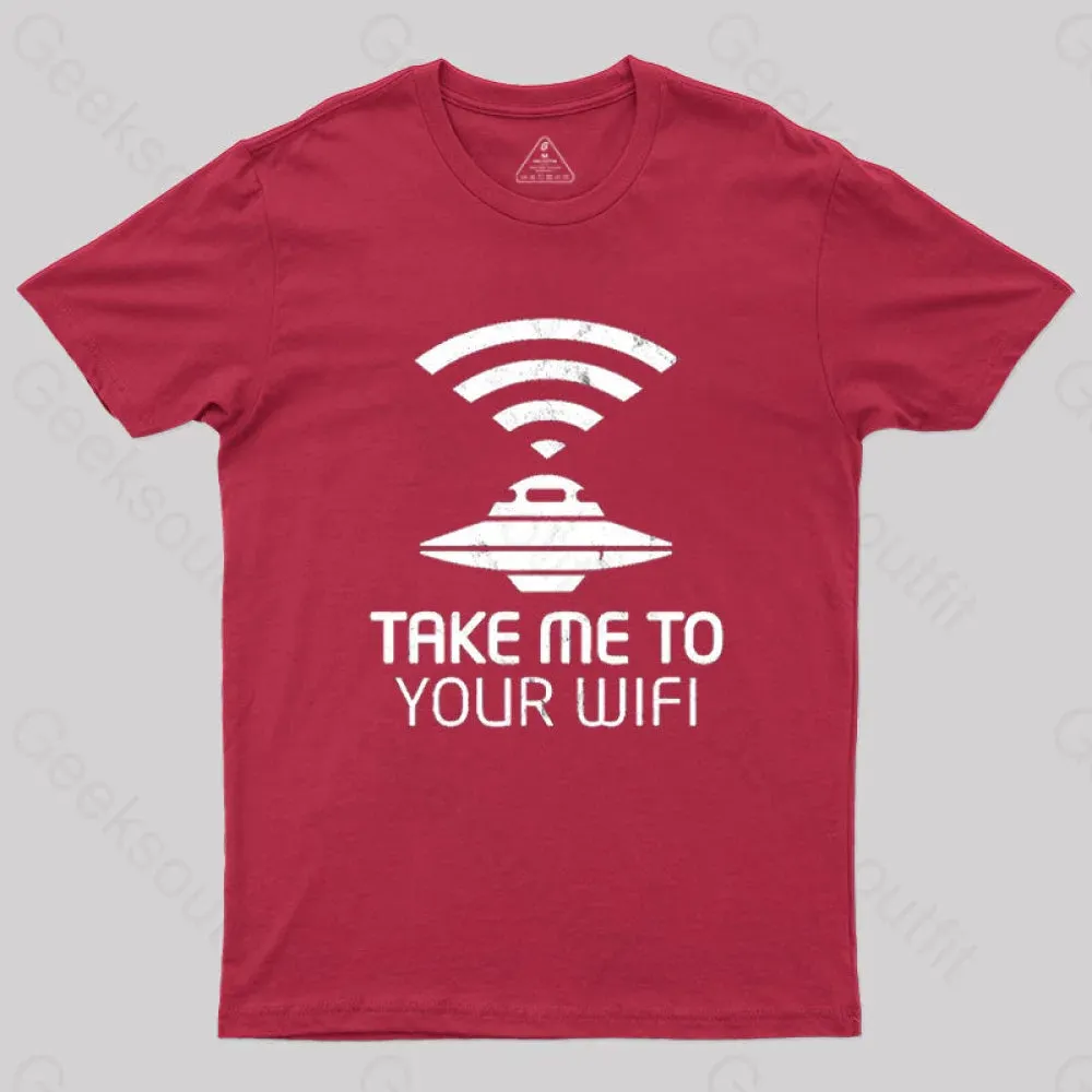 Take Me To Your WiFi T-Shirt - Image 7