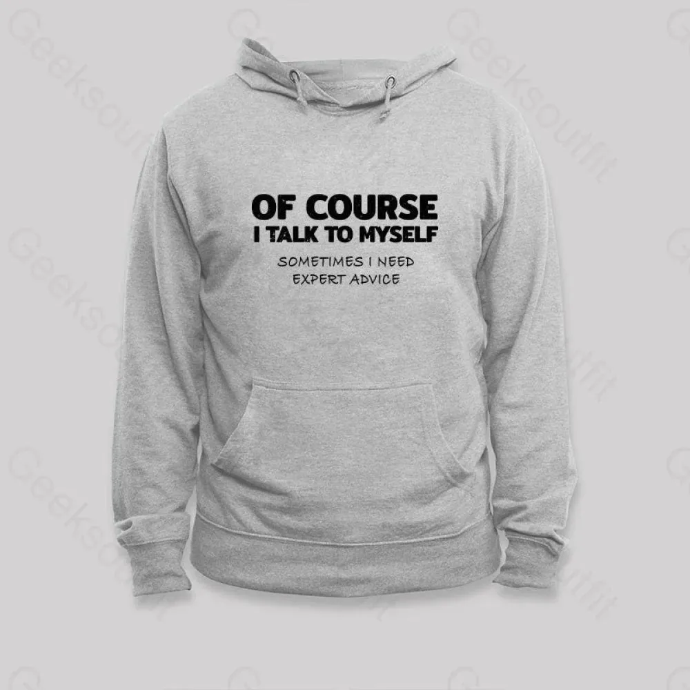 Talk To Myself Hoodie - Image 3