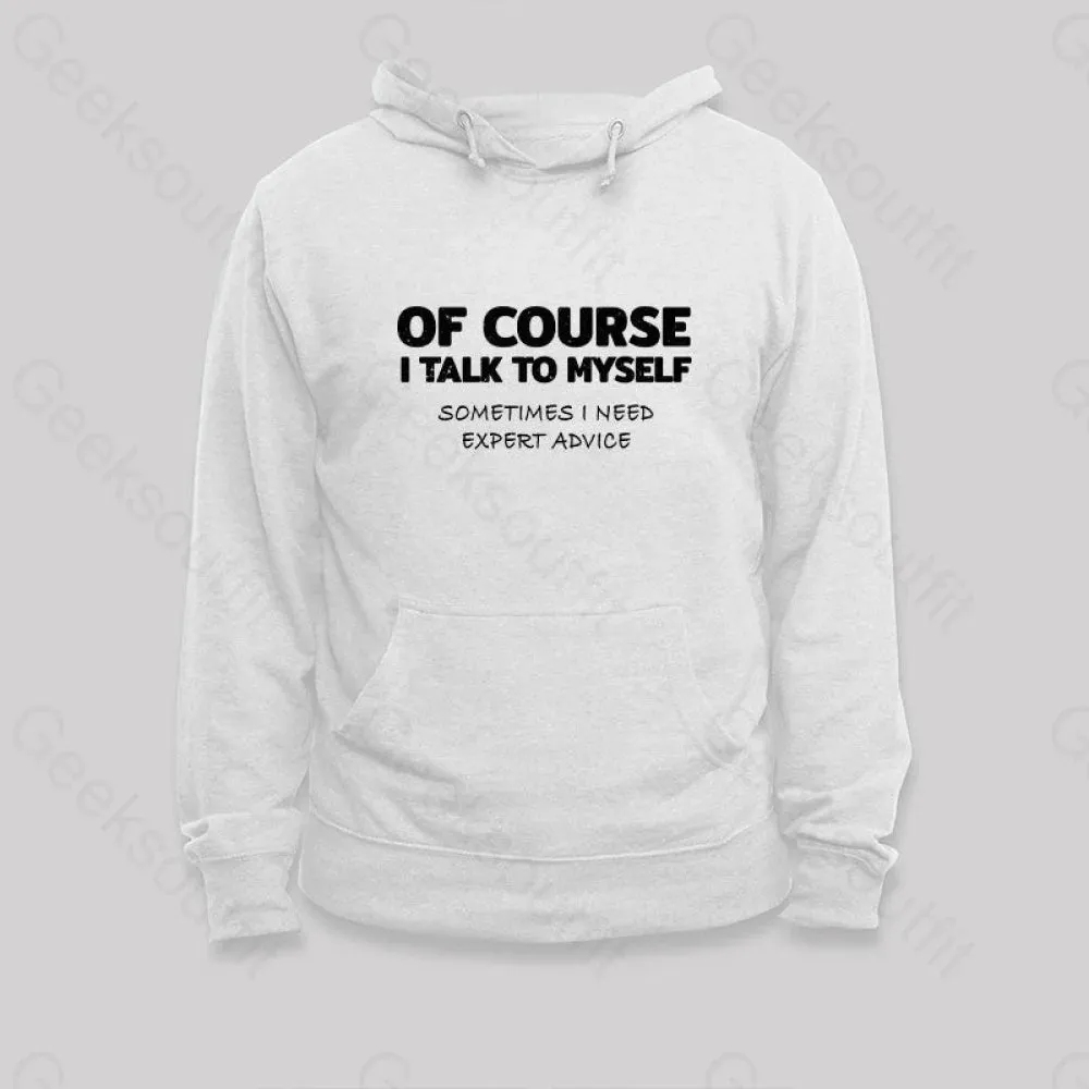 Talk To Myself Hoodie - Image 2