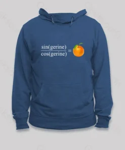 Alternative view of Tan(gerine) Math Hoodie