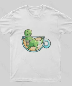 Alternative view of Tea Rex T-Shirt