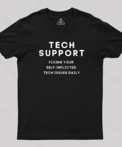 Alternative view of Tech Support T-Shirt