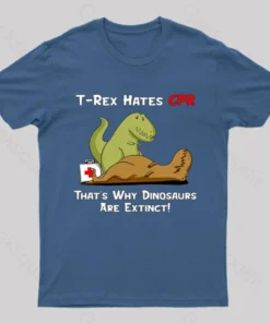Alternative view of That Is Why Dinosaurs Are Extinct Nerd T-Shirt