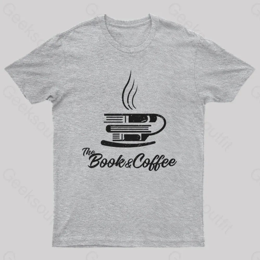 The Book & Coffee Geek T-Shirt - Image 7