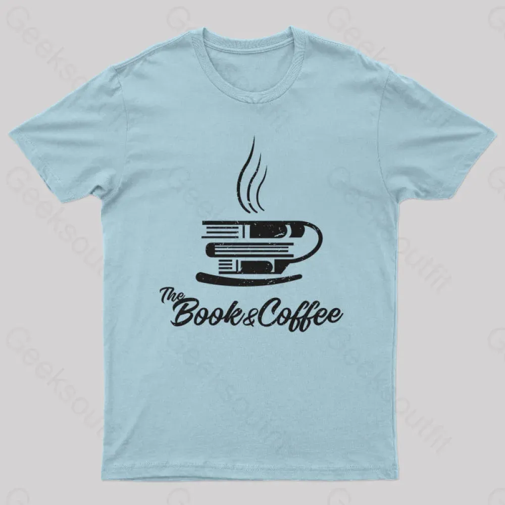The Book & Coffee Geek T-Shirt - Image 6
