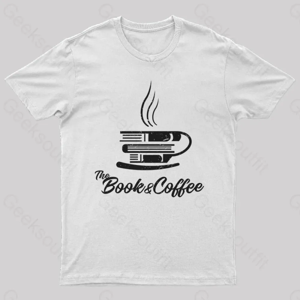 The Book & Coffee Geek T-Shirt - Image 8