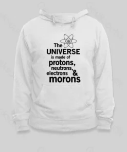 Alternative view of The composition of the universe Hoodie