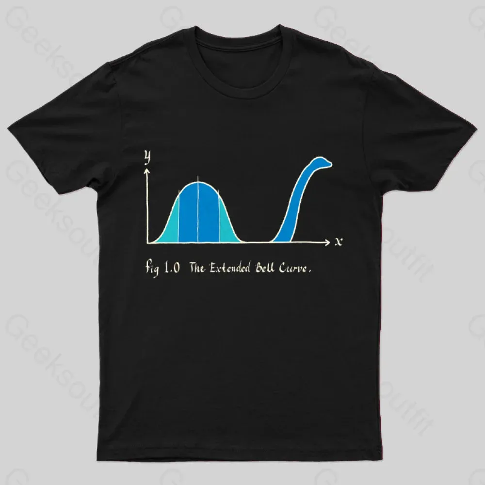The Extended Bell Curve Geek T-Shirt