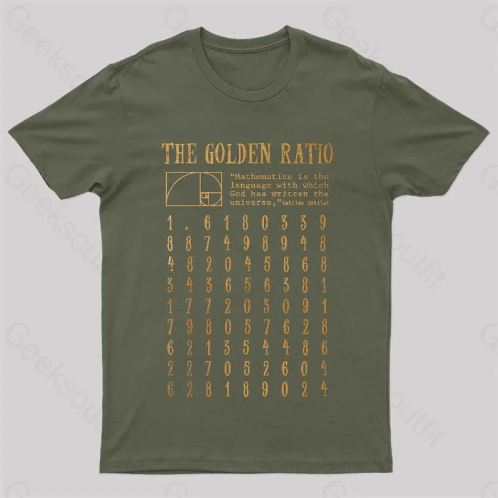 The Golden Ratio Geek T-Shirt