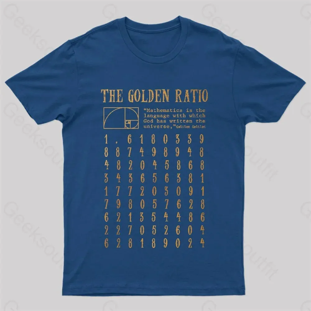 The Golden Ratio Geek T-Shirt - Image 3