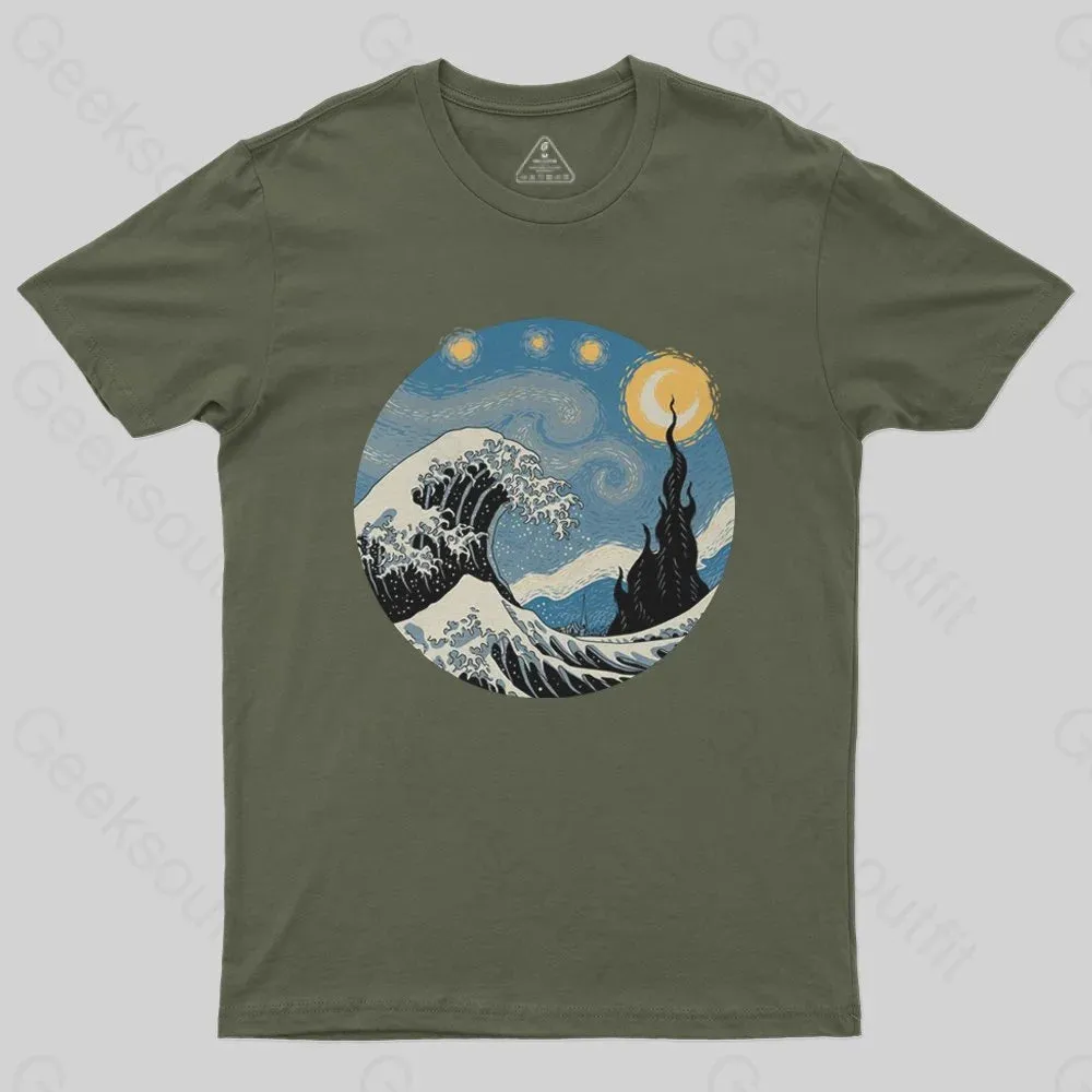 The Great Starry Wave T-Shirt - Image 3