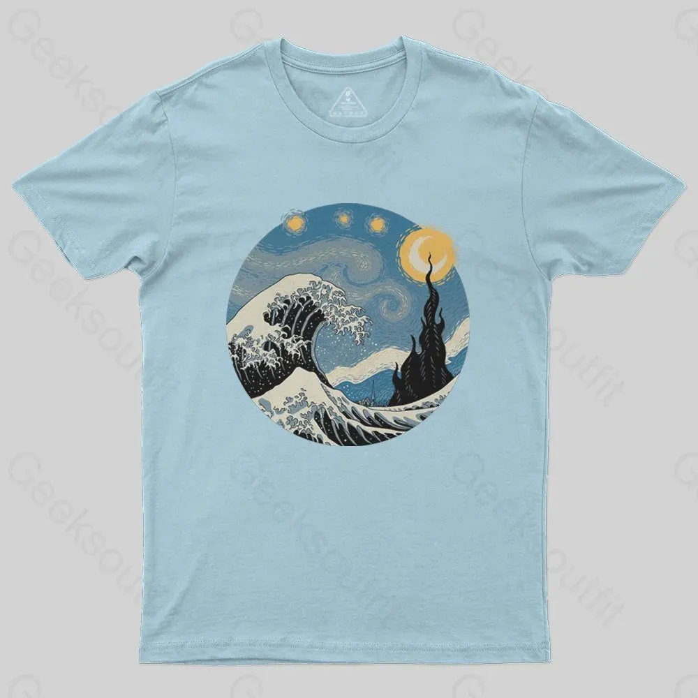 The Great Starry Wave T-Shirt - Image 6