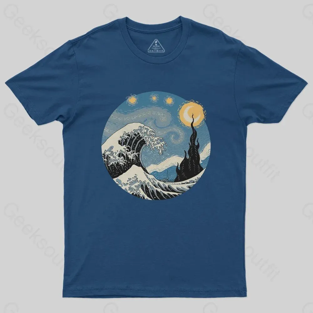 The Great Starry Wave T-Shirt - Image 2
