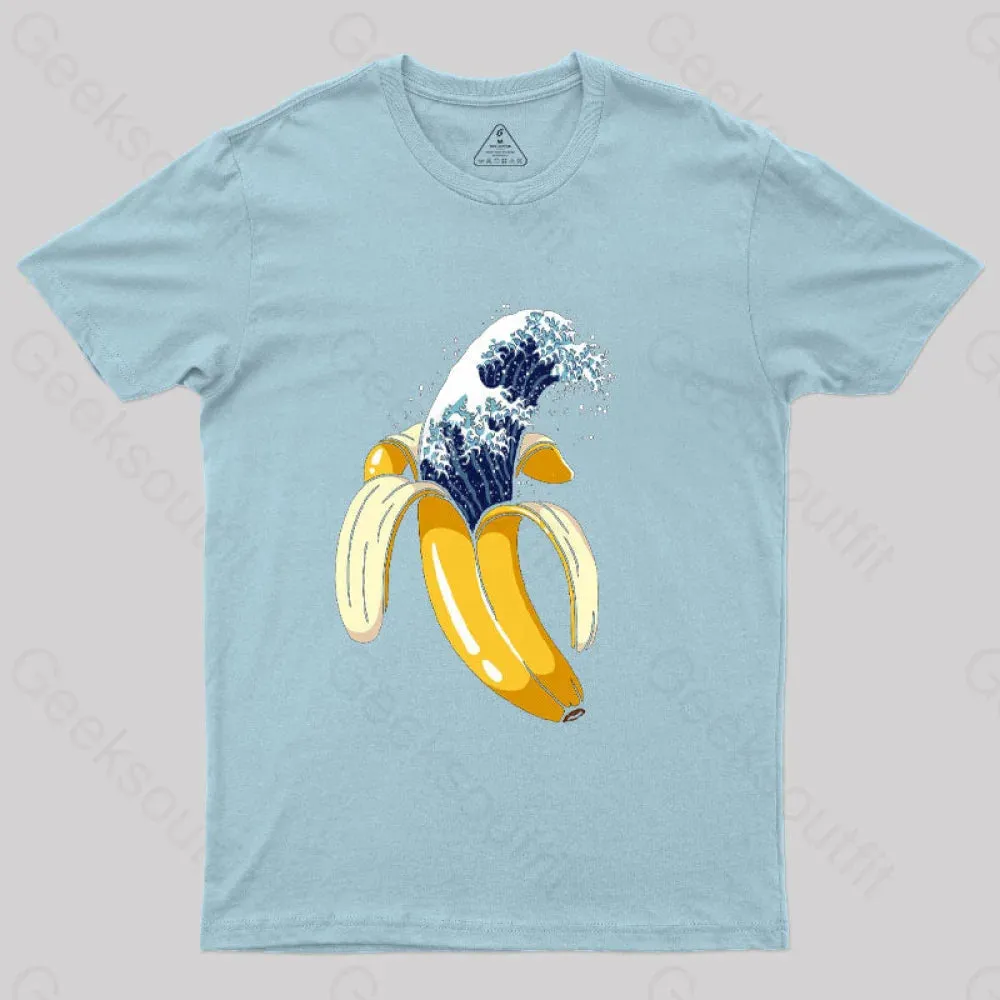 The Great Wave of Banana T-Shirt - Image 9