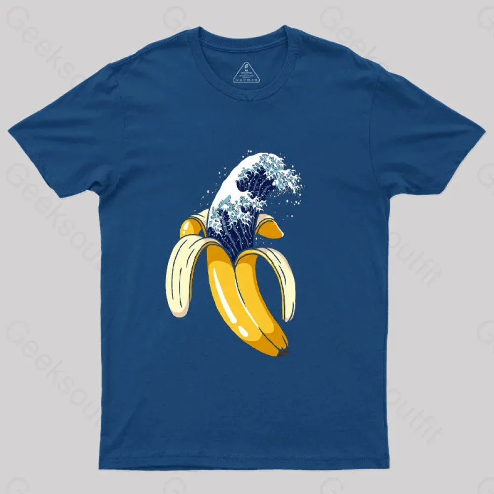 The Great Wave of Banana T-Shirt - Image 2
