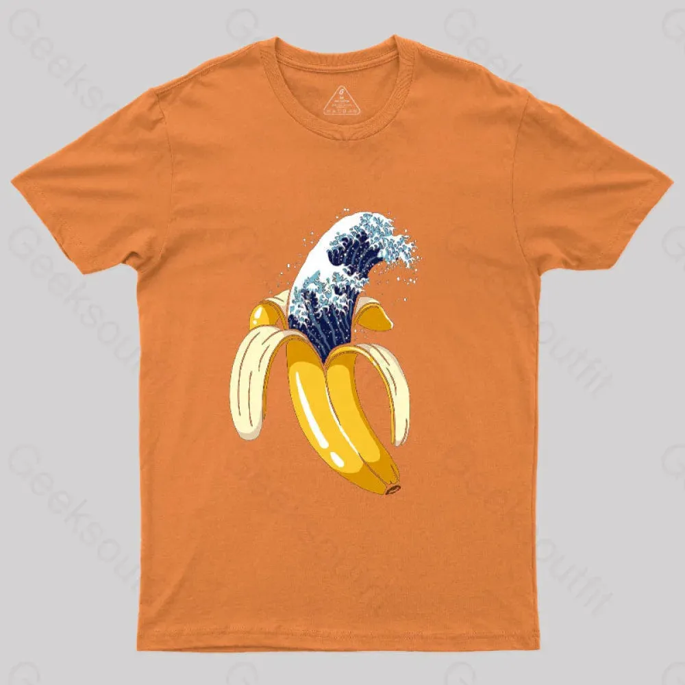 The Great Wave of Banana T-Shirt - Image 4
