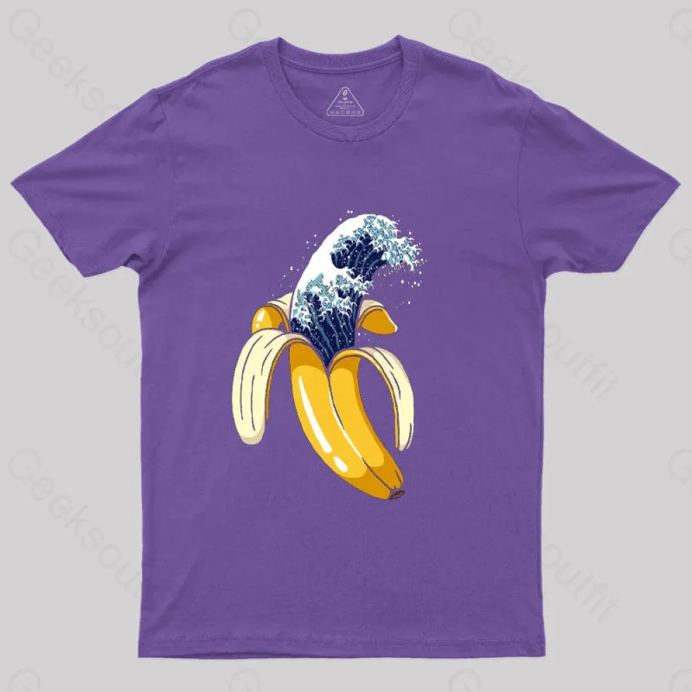 The Great Wave of Banana T-Shirt - Image 6