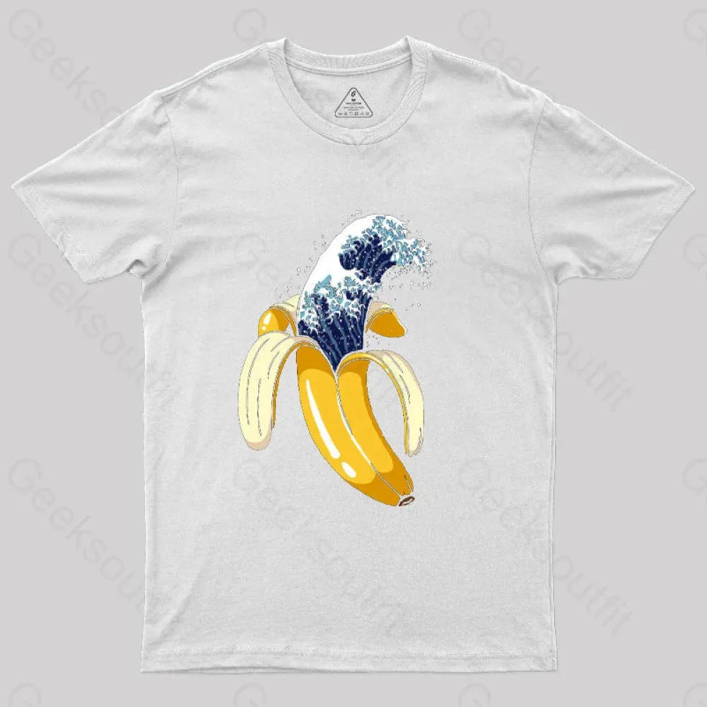 The Great Wave of Banana T-Shirt - Image 11