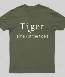 The i Of The Tiger Geek T-Shirt