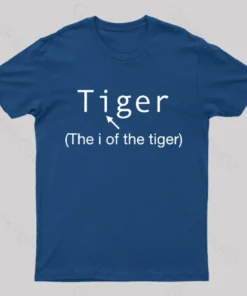 Alternative view of The i Of The Tiger Geek T-Shirt
