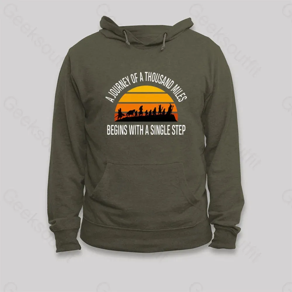 The Journey of a Thousand Miles Hoodie - Image 5