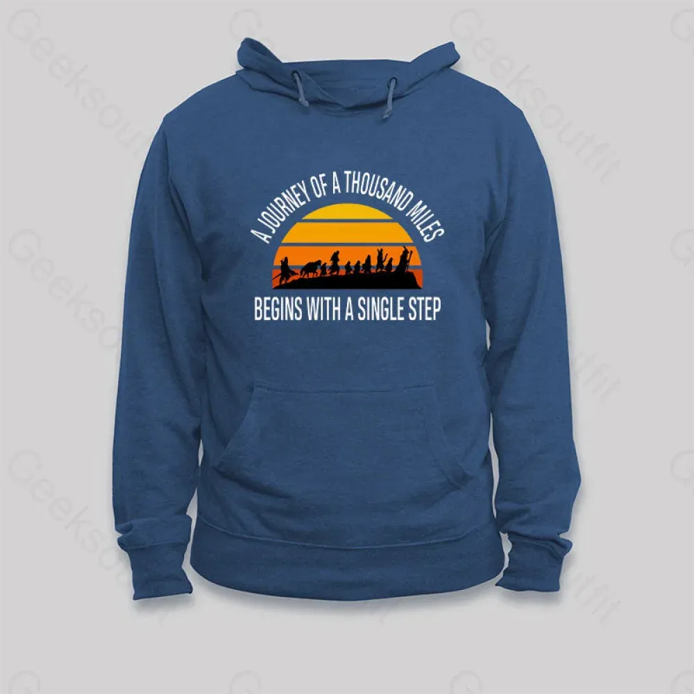 The Journey of a Thousand Miles Hoodie - Image 4