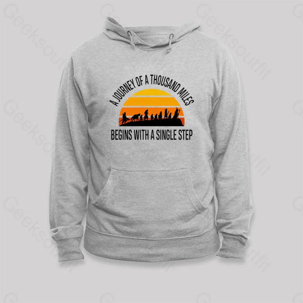 The Journey of a Thousand Miles Hoodie - Image 3