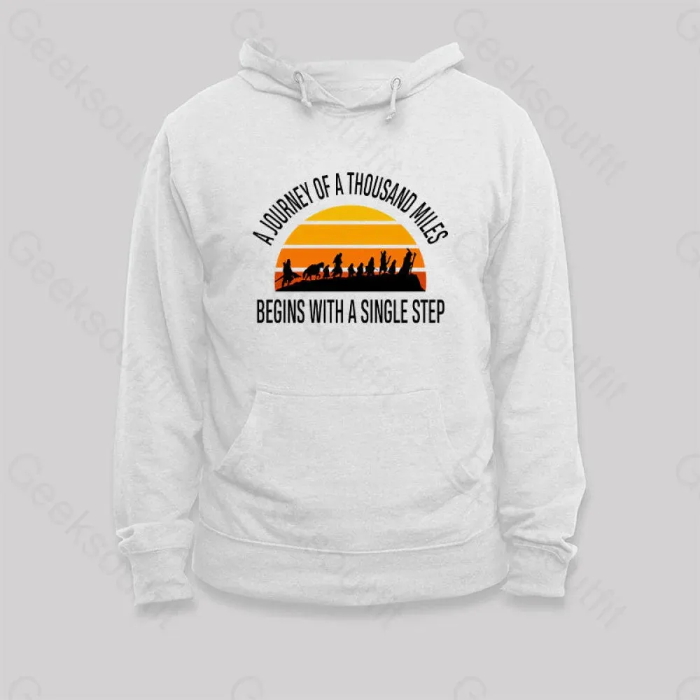 The Journey of a Thousand Miles Hoodie - Image 2
