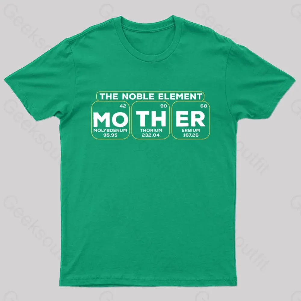 The Noble Element Mother Nerd T-Shirt - Image 5