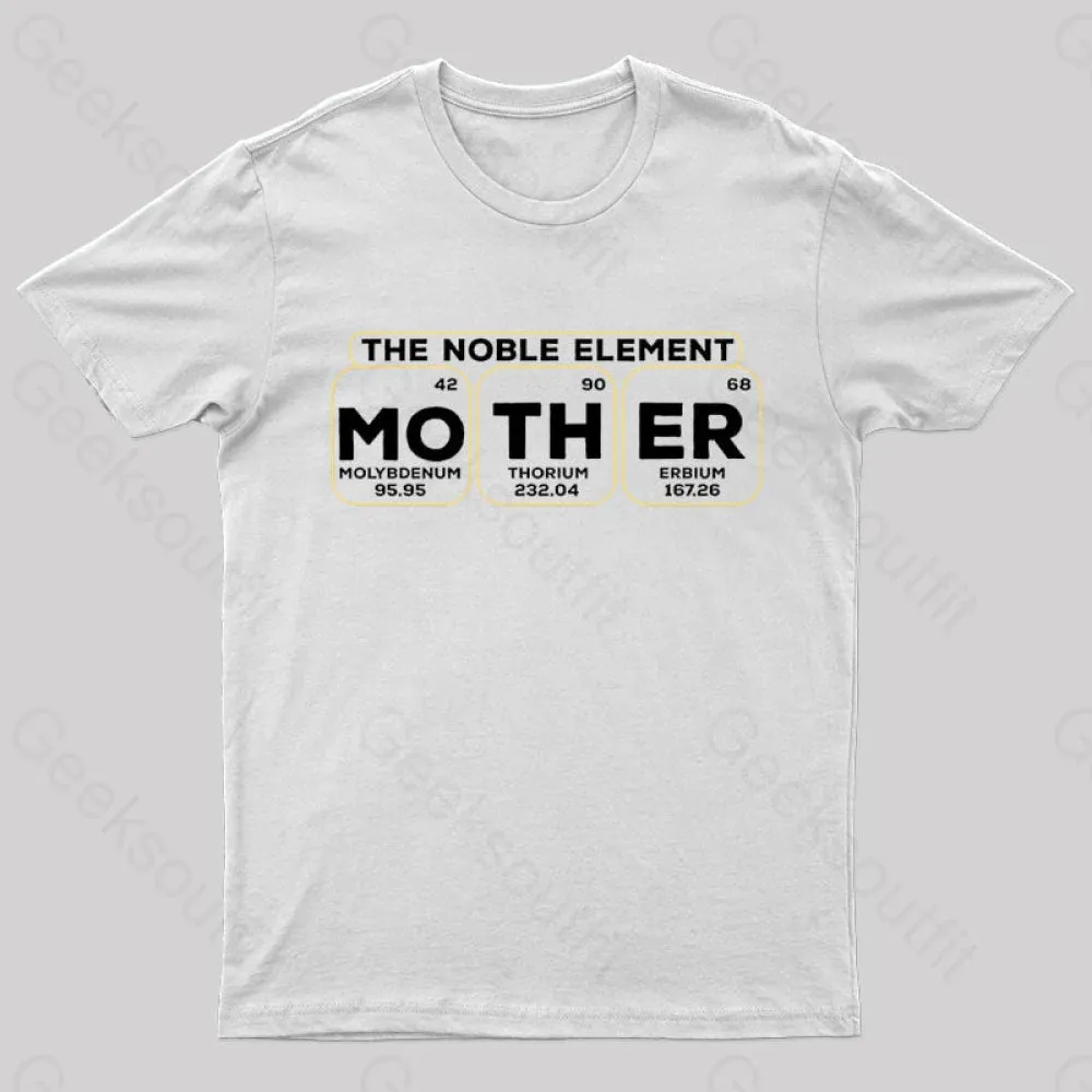 The Noble Element Mother Nerd T-Shirt - Image 8