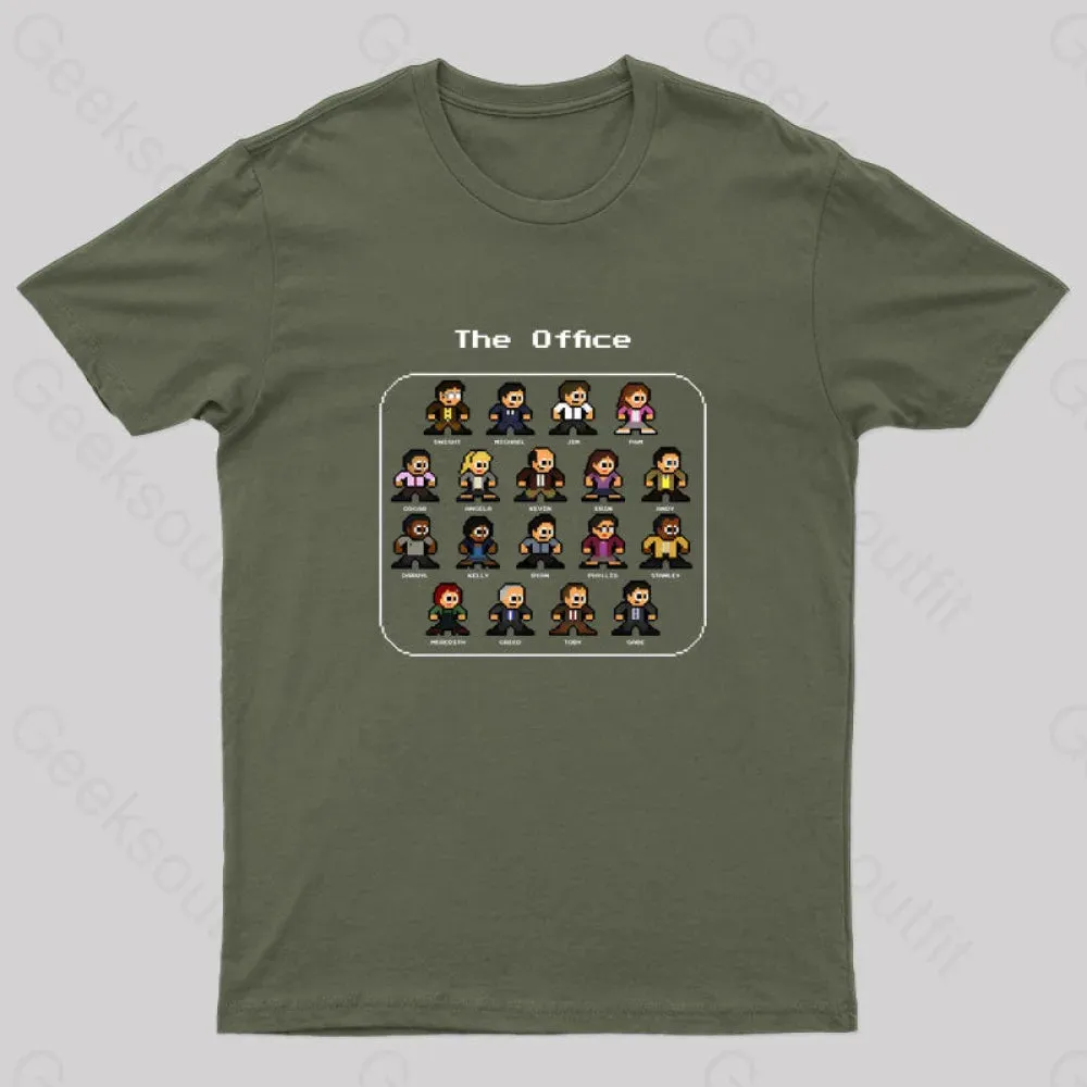 The Office 8bits Nerd T-Shirt - Image 3