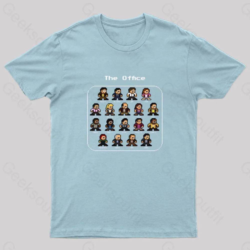The Office 8bits Nerd T-Shirt - Image 4