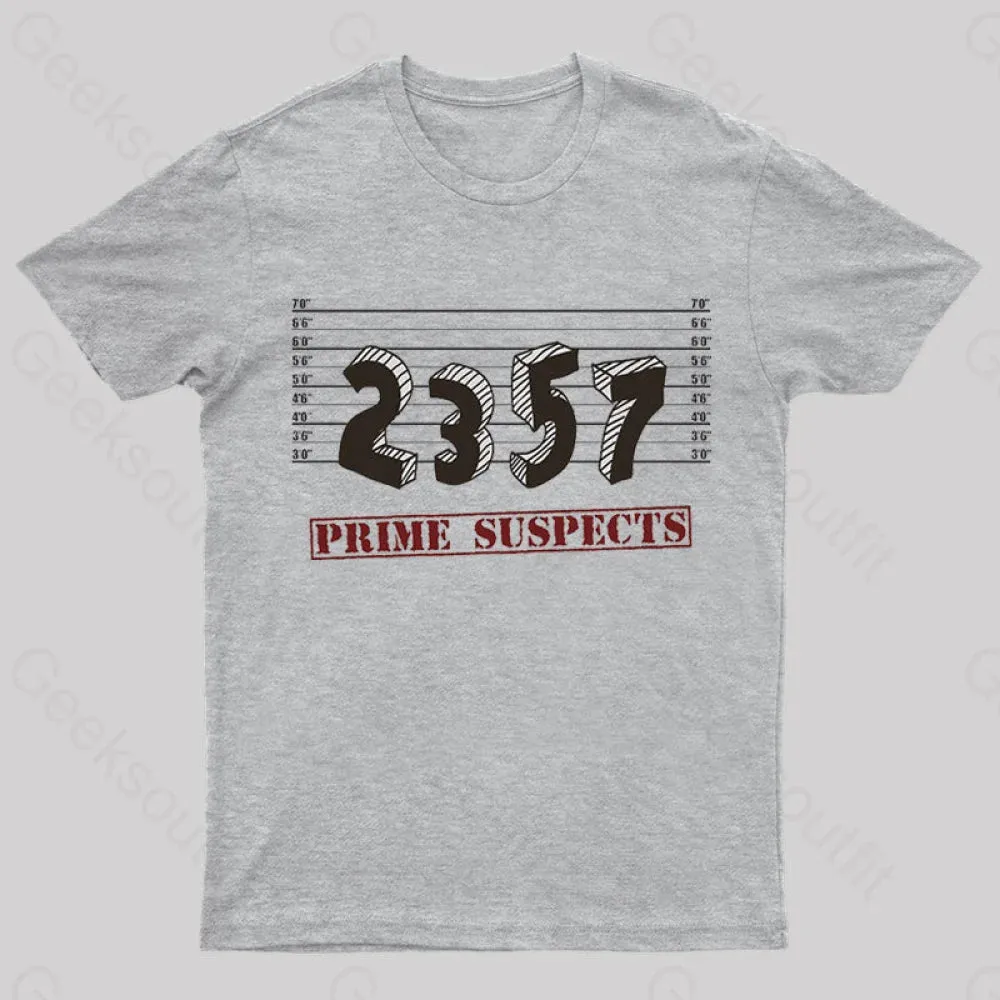 The Prime Number Suspects T-Shirt - Image 9